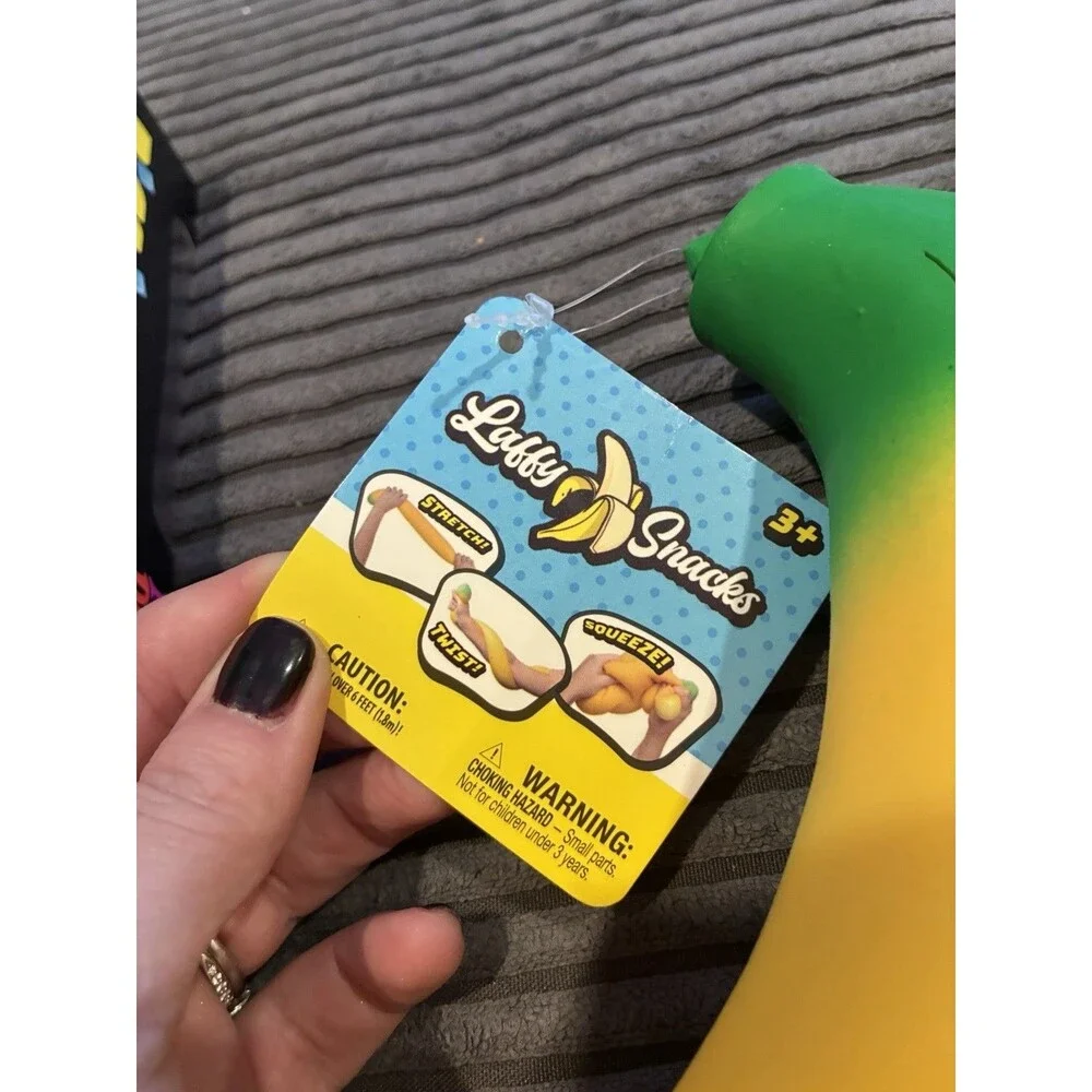 Squishy Banana And Cheese And Needohs Bundle of 5 With 11 Total Pieces New